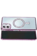Uray store Samsung Galaxy A07 4G Joke Simli Magneticsafe Kılıf - Derin Mor - Görsel 3