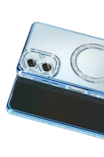 Uray store Samsung Galaxy A07 4G Joke Simli Magneticsafe Kılıf - Mavi - Görsel 2