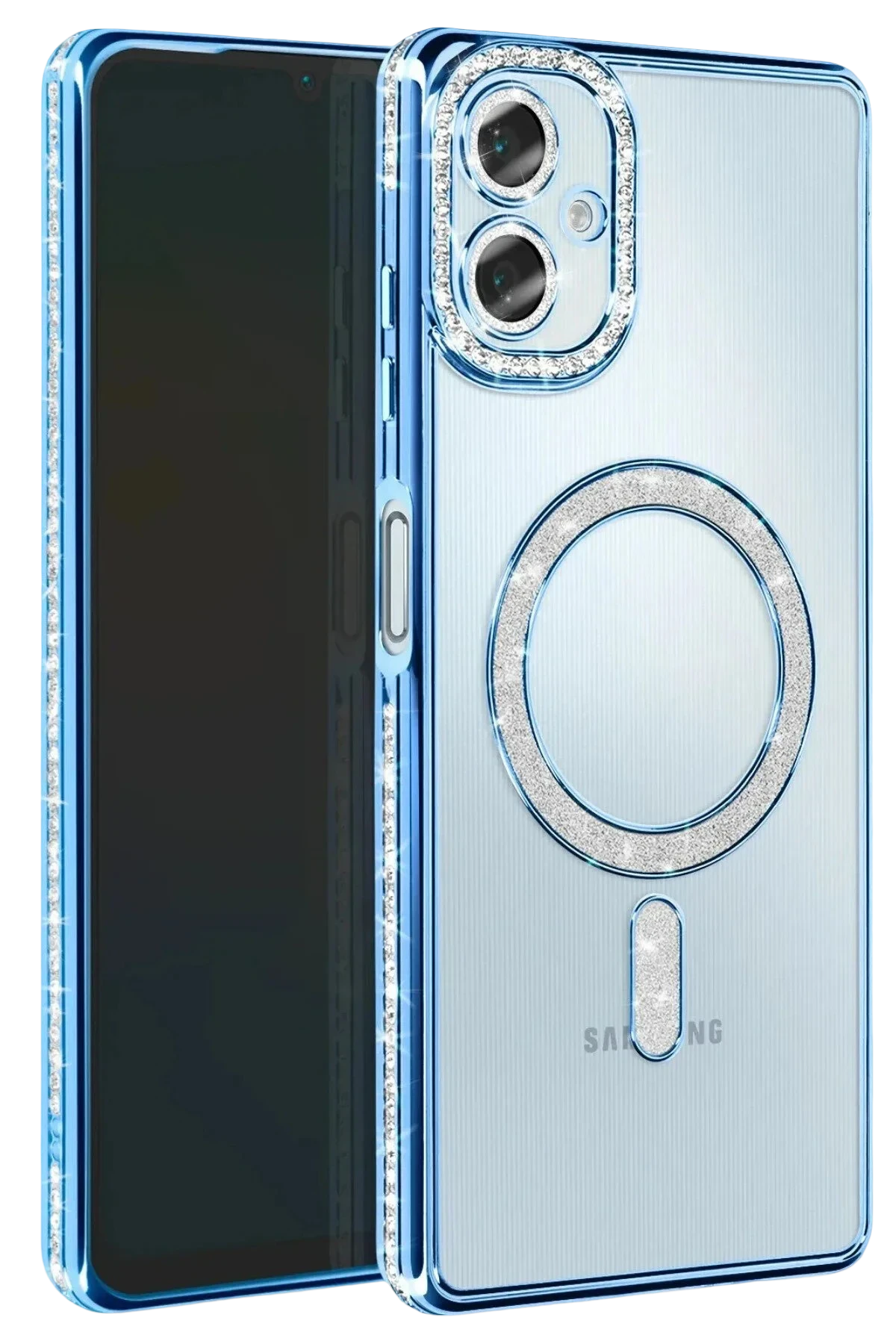 newface-samsung-galaxy-a07-joke-simli-magneticsafe-kilif-mavi-default Uray store Samsung Galaxy A07 4G Joke Simli Magneticsafe Kılıf - Mavi - Görsel 1