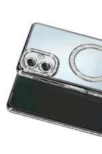 Uray store Samsung Galaxy A07 4G Joke Simli Magneticsafe Kılıf - Siyah - Görsel 2