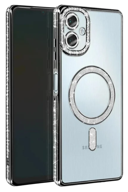 Uray store Samsung Galaxy A07 4G Joke Simli Magneticsafe Kılıf - Siyah