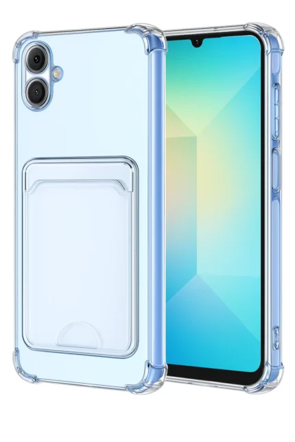 Uray store Samsung Galaxy A07 4G Kart Şeffaf Silikon - Şeffaf