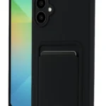 Uray store Samsung Galaxy A07 4G Kelvin Kartvizitli Silikon - Siyah