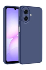 Uray store Samsung Galaxy A07 4G Nano içi Kadife Silikon - Lacivert