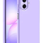 Uray store Samsung Galaxy A07 4G Nano içi Kadife Silikon - Lila