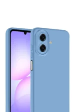 Uray store Samsung Galaxy A07 4G Nano içi Kadife Silikon - Mavi - Görsel 2