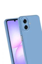 Uray store Samsung Galaxy A07 4G Nano içi Kadife Silikon - Mavi - Görsel 3