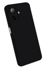 Uray store Samsung Galaxy A07 4G Nano içi Kadife Silikon - Siyah - Görsel 4