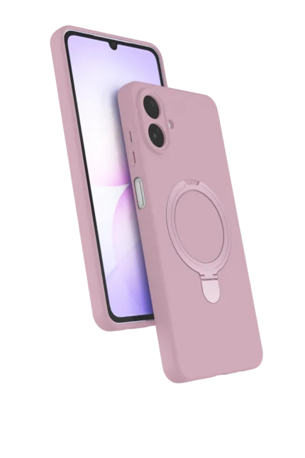 Uray store Samsung Galaxy A07 4G Regal Magsafe Standlı Kapak - Açık Pembe