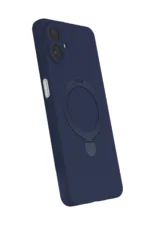 Uray store Samsung Galaxy A07 4G Regal Magsafe Standlı Kapak - Lacivert - Görsel 2