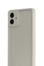 Uray store Samsung Galaxy A07 4G Viera Silikon - Krem - Görsel 2