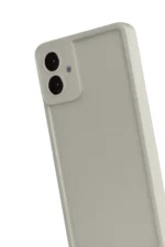 Uray store Samsung Galaxy A07 4G Viera Silikon - Krem - Görsel 3