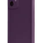 Uray store Samsung Galaxy A07 4G Viera Silikon - Mürdüm
