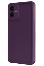 Uray store Samsung Galaxy A07 4G Viera Silikon - Mürdüm