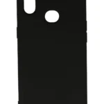 Uray store Samsung Galaxy A10S Kılıf Nano içi Kadife Silikon - Siyah