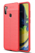 Uray store Samsung Galaxy A11 Kılıf Auto Focus Kapak - Kırmızı