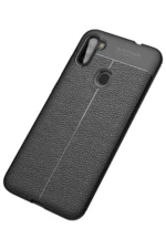 Uray store Samsung Galaxy A11 Kılıf Auto Focus Kapak - Siyah - Görsel 2