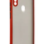 Uray store Samsung Galaxy A11 Kılıf Montreal Silikon Kapak - Kırmızı