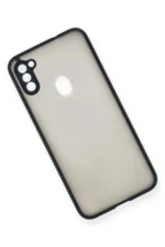 Uray store Samsung Galaxy A11 Kılıf Montreal Silikon Kapak - Lacivert - Görsel 3