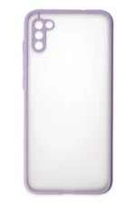 Uray store Samsung Galaxy A11 Kılıf Montreal Silikon Kapak - Mor