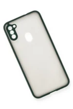 Uray store Samsung Galaxy A11 Kılıf Montreal Silikon Kapak - Yeşil - Görsel 3