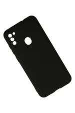Uray store Samsung Galaxy A11 Kılıf Nano içi Kadife Silikon - Siyah - Görsel 2