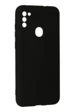 Uray store Samsung Galaxy A11 Kılıf Nano içi Kadife Silikon - Siyah - Görsel 3