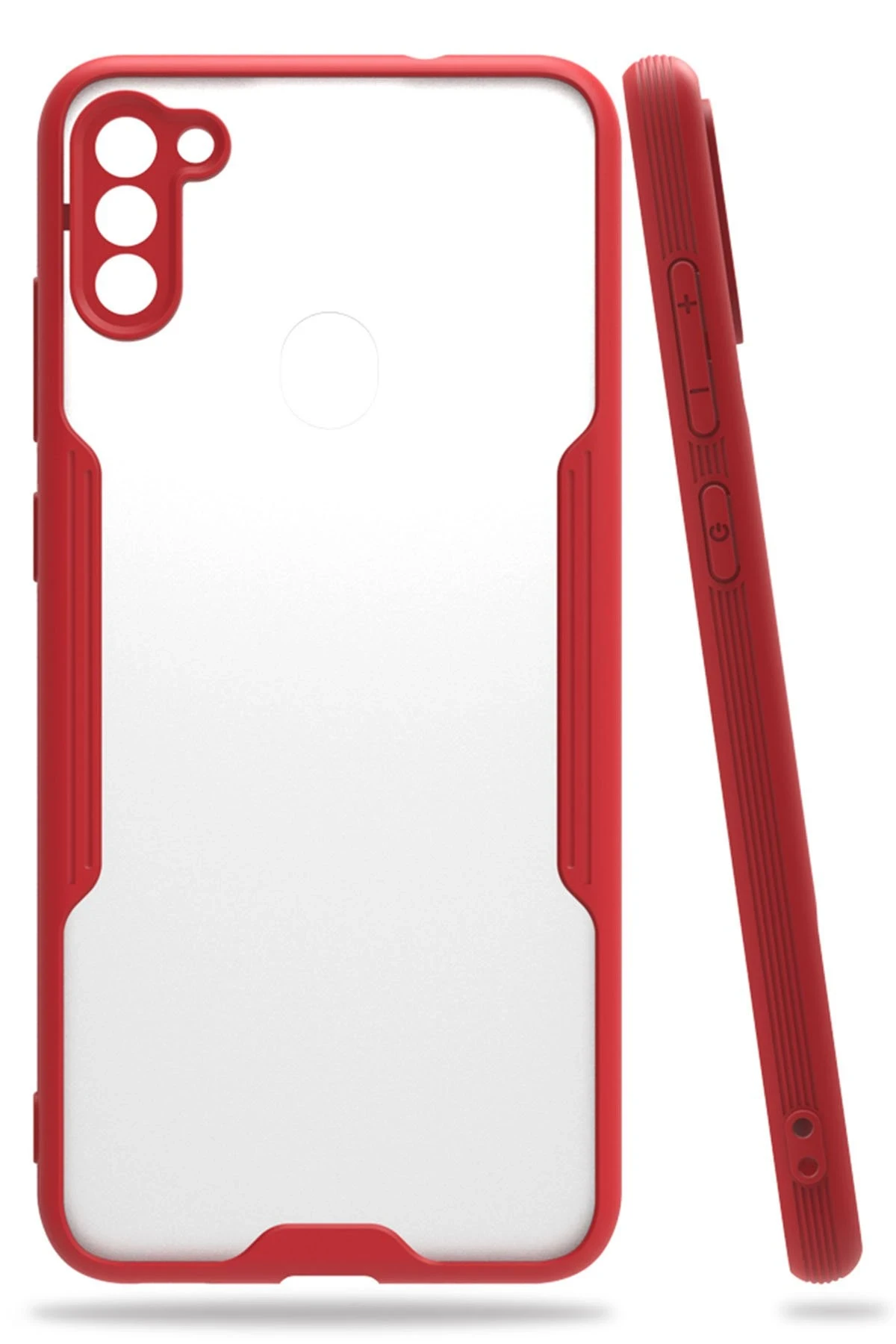 newface-samsung-galaxy-a11-kilif-platin-silikon-kirmizi-default Uray store Samsung Galaxy A11 Kılıf Platin Silikon - Kırmızı - Görsel 1