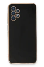 Uray store Samsung Galaxy A13 4G Kılıf Volet Silikon - Siyah - Görsel 2