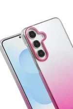 Uray store Samsung Galaxy A14 4G Glossy Kapak - Mavi - Görsel 2