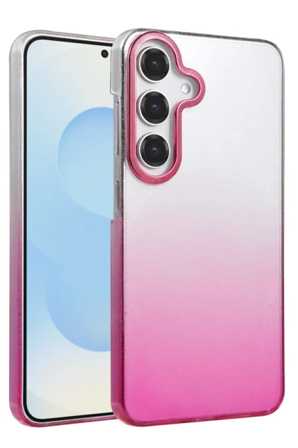 Uray store Samsung Galaxy A14 4G Glossy Kapak - Pembe