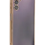 Uray store Samsung Galaxy A14 4G Kılıf Razer Lensli Silikon - Gold