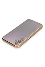 Uray store Samsung Galaxy A14 4G Kılıf Razer Lensli Silikon - Gold - Görsel 3