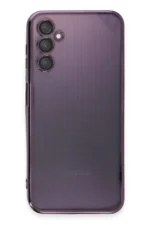 Uray store Samsung Galaxy A14 4G Kılıf Razer Lensli Silikon - Mor - Görsel 2