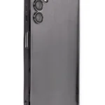 Uray store Samsung Galaxy A14 4G Kılıf Razer Lensli Silikon - Siyah