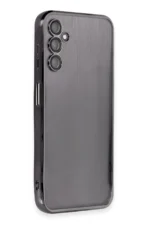 Uray store Samsung Galaxy A14 4G Kılıf Razer Lensli Silikon - Siyah