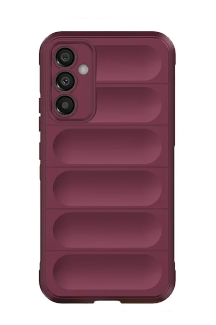Uray store Samsung Galaxy A15 4G Kılıf Optimum Silikon - Bordo