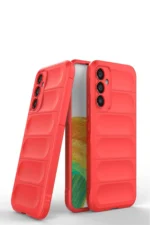 Uray store Samsung Galaxy A15 4G Kılıf Optimum Silikon - Kırmızı - Görsel 4