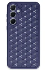 Uray store Samsung Galaxy A15 4G Kılıf Petek Silikon Kapak - Lacivert
