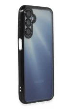 Uray store Samsung Galaxy A15 4G Kılıf Razer Lensli Silikon - Siyah - Görsel 2