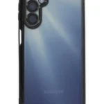 Uray store Samsung Galaxy A15 4G Kılıf Razer Lensli Silikon - Siyah