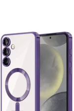 Uray store Samsung Galaxy A15 4G Kross Magneticsafe Kapak - Mor - Görsel 2
