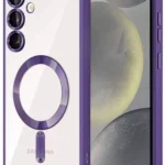 Uray store Samsung Galaxy A15 4G Kross Magneticsafe Kapak - Mor