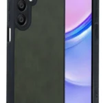 Uray store Samsung Galaxy A16 5G Kılıf Aras Deri Kapak - Koyu Yeşil