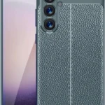 Uray store Samsung Galaxy A16 5G Kılıf Auto Focus Kapak - Koyu Yeşil