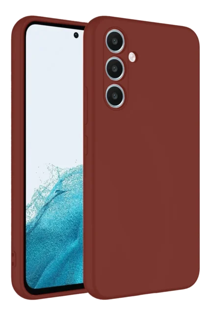 Uray store Samsung Galaxy A16 5G Kılıf First Silikon - Bordo