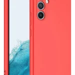 Uray store Samsung Galaxy A16 5G Kılıf First Silikon - Kırmızı