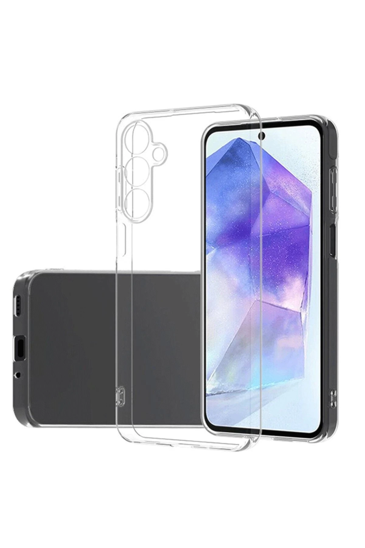 newface-samsung-galaxy-a16-5g-kilif-lux-seffaf-silikon-default Uray store Samsung Galaxy A16 5G Kılıf Lüx Şeffaf Silikon - Görsel 1