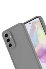 Uray store Samsung Galaxy A16 5G Kılıf Viera Silikon - Gri - Görsel 2