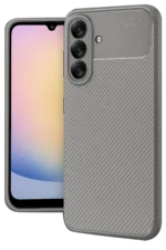 Uray store Samsung Galaxy A17 5G Auto Focus Karbon Kapak - Gri